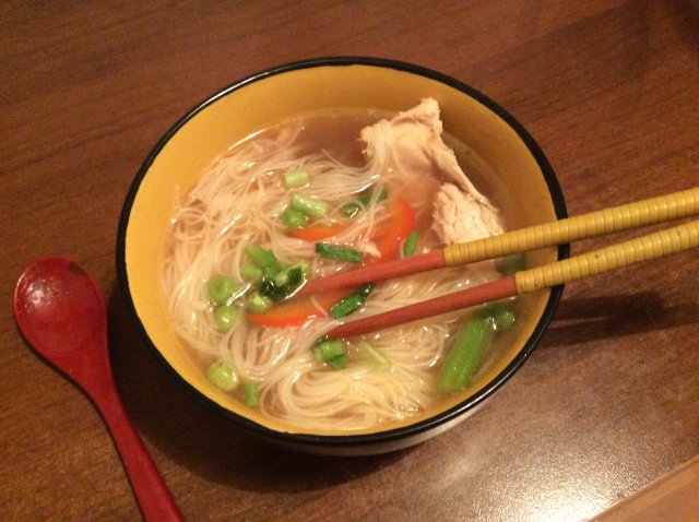 Суп в азиатском стиле