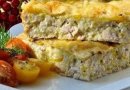 Легкии куриный пирог