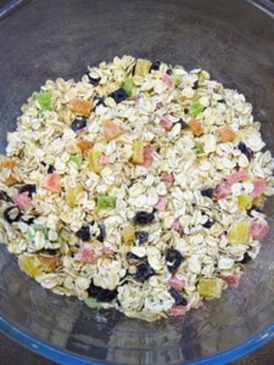 Диетические батончики "С собой в школу" - Шаг 2