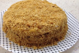 Медовик шифоновый