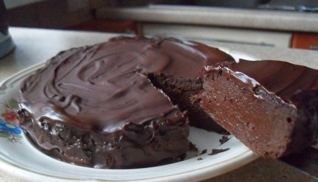 Шоколадный торт-без муки