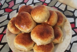 Пирожки с капустой и яйцом