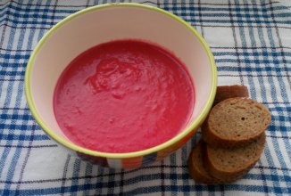 Суп-пюре с свеклой