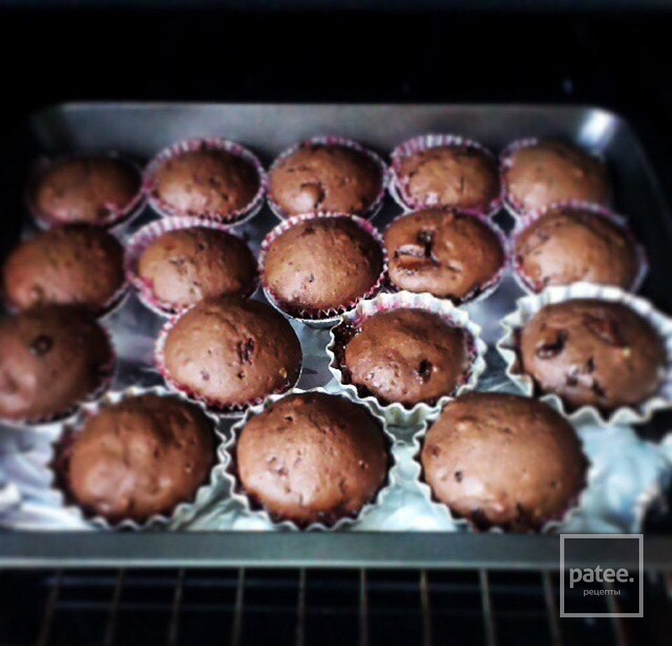 Быстрые шоколадные мафины - Шаг 1