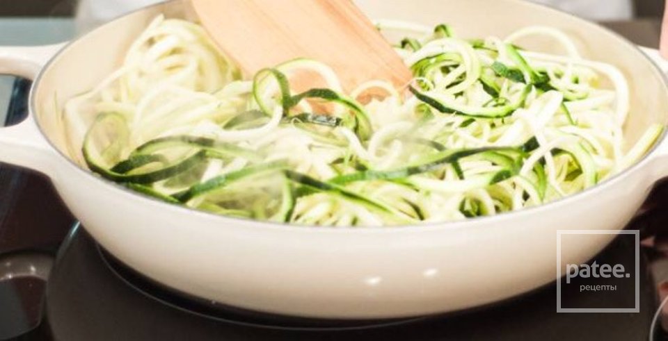 Спагетти из цуккини с лимонным соусом - Шаг 2