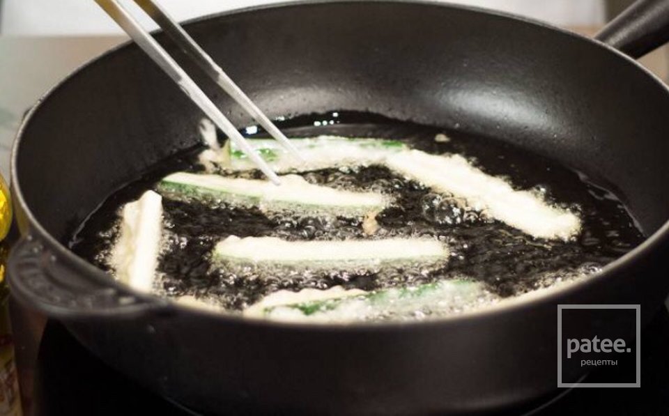 Цуккини в темпуре - Шаг 4