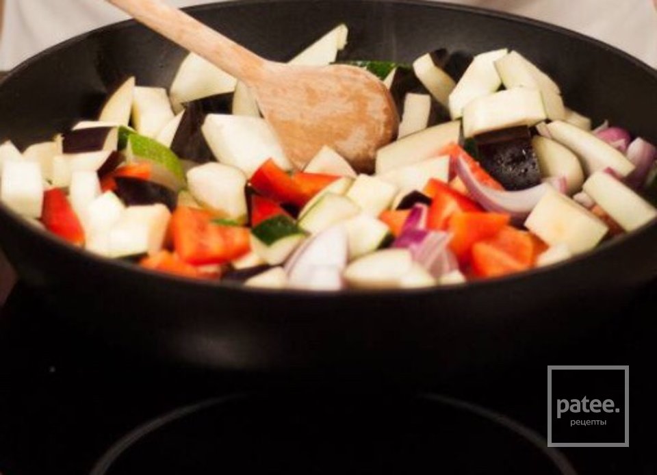 Валенсийская овощная паэлья - Шаг 2