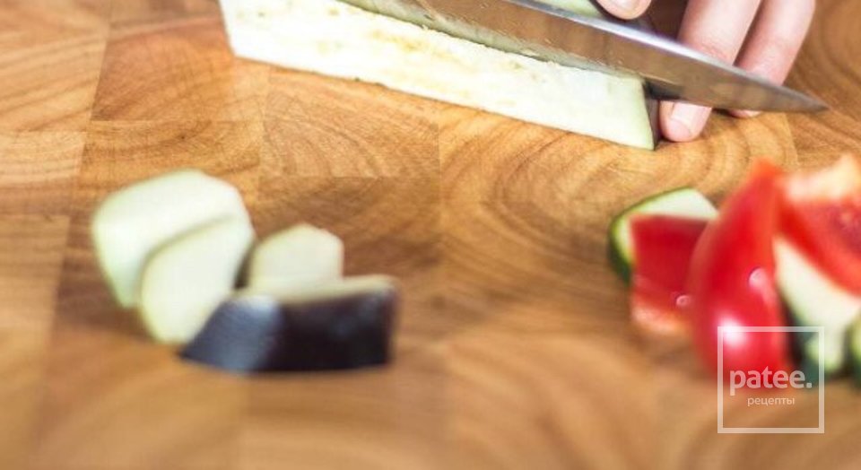 Лосось с овощами в пергаменте - Шаг 1