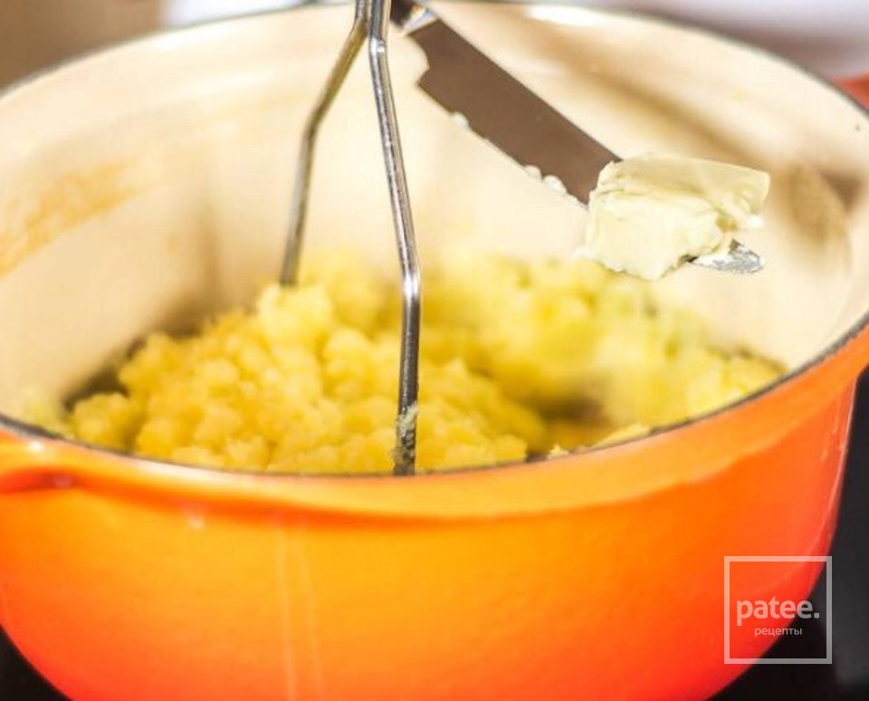 Свиная вырезка с морковью и картофельным пюре - Шаг 7