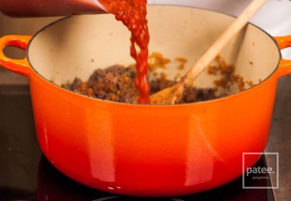 Простые спагетти болоньезе - Шаг 3
