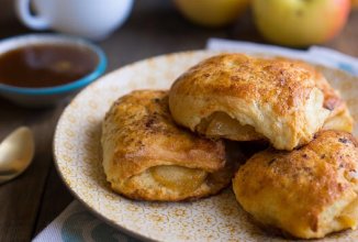 Яблочные бисквиты