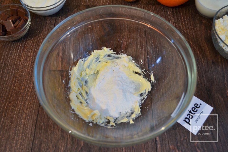 Блинный торт с нежным кремом и фруктами - Шаг 3