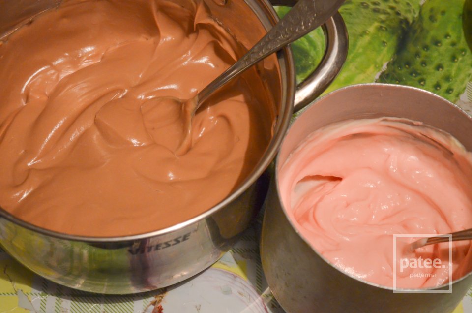 Шоколадно-клубничный торт - Шаг 5