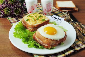 Французские хрустящие бутерброды