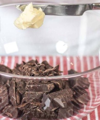 Шоколадный кекс без муки - Шаг 1