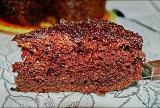 Шоколадный пирог с кабачком в мультиварке