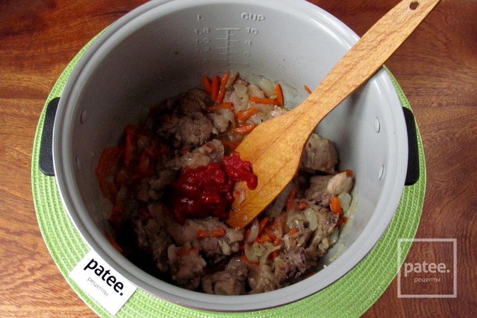 Кролик с капустой в мультиварке - Шаг 9