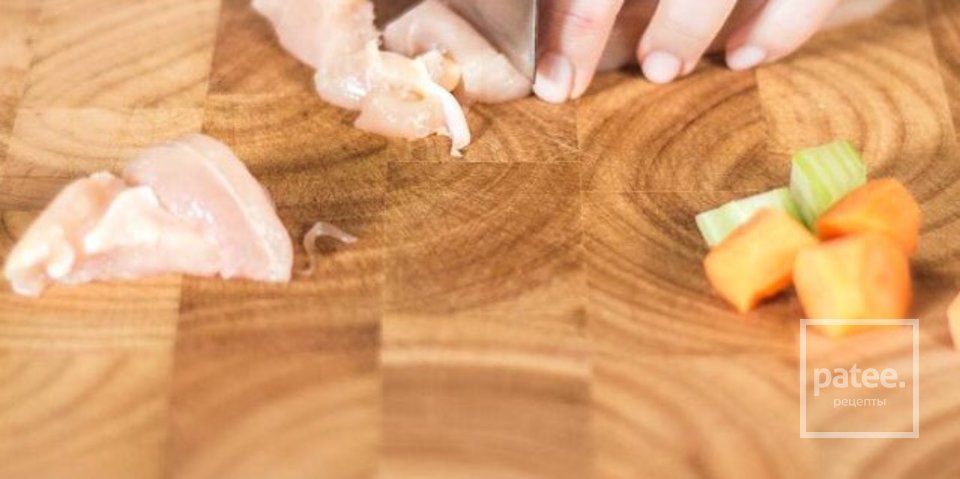 Тайский куриный суп с лапшой - Шаг 3