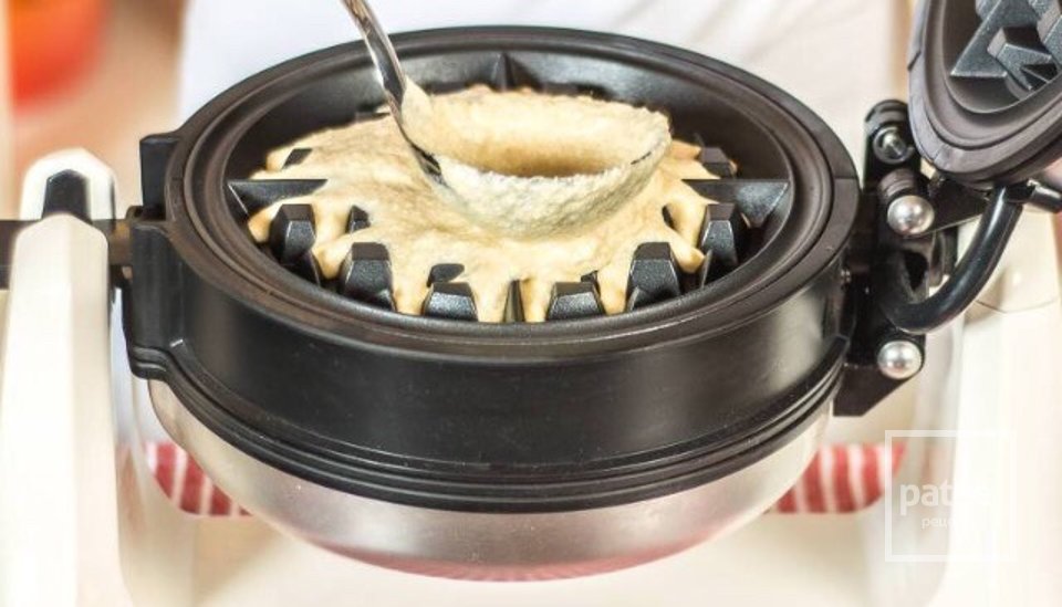 Воздушные вафли с яблочным чатни - Шаг 8