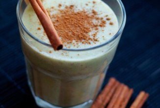 Банановый смузи с овсянкой