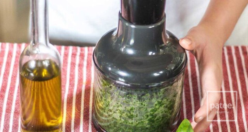 Тальятелле с соусом песто и брезаолой - Шаг 4