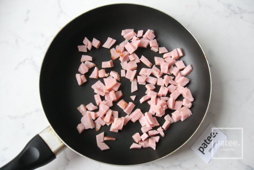 Паштет из свиной печени с грибами и ветчиной - Шаг 7