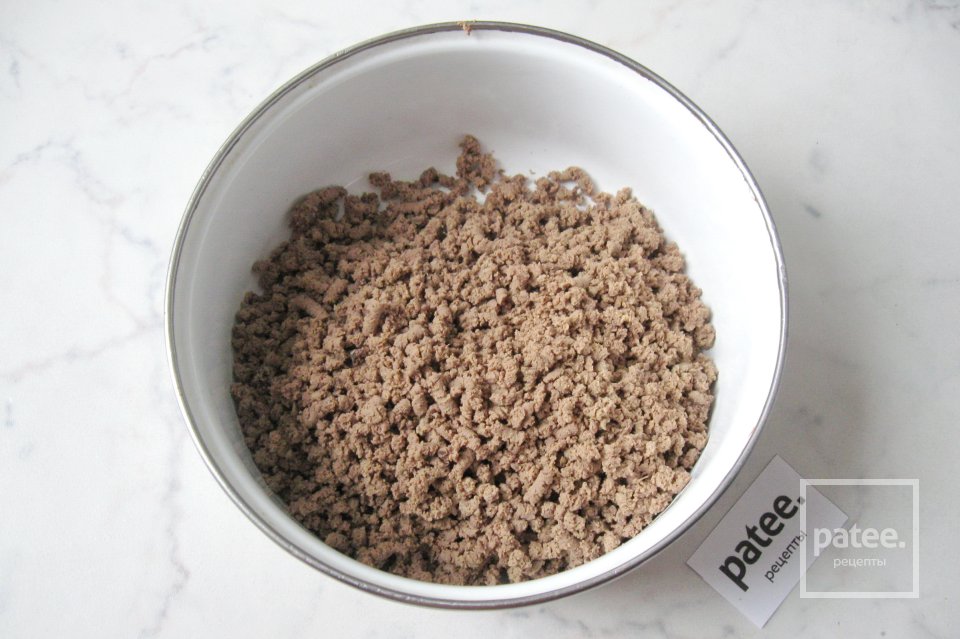 Паштет из свиной печени с грибами и ветчиной - Шаг 10