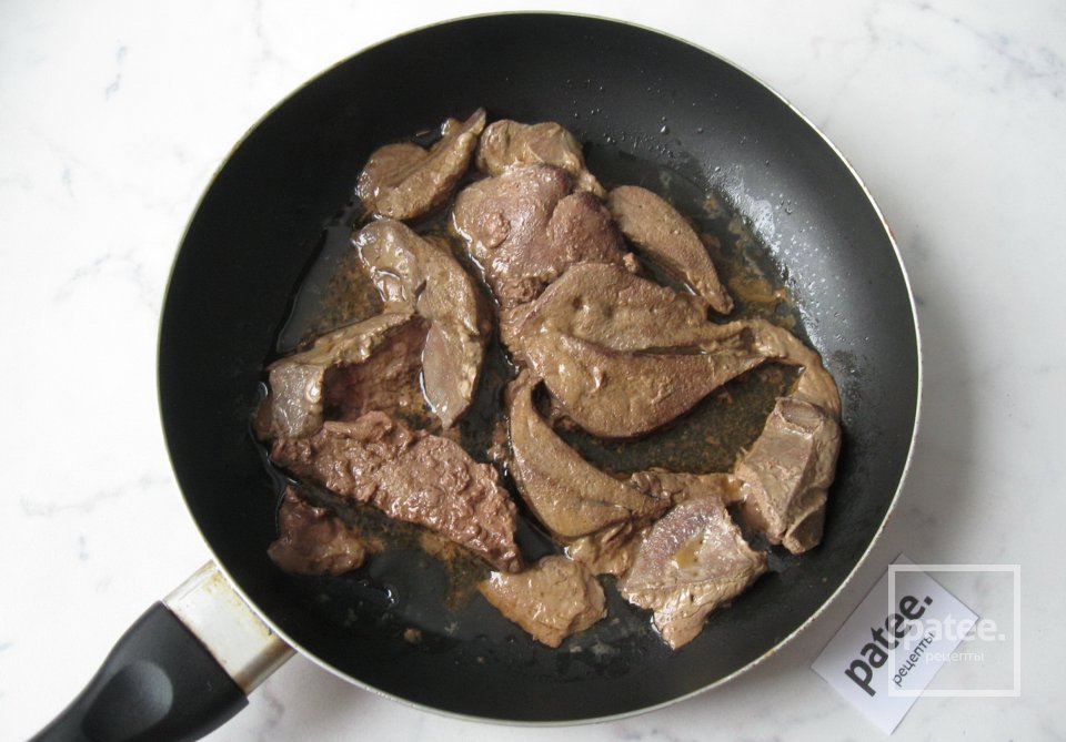 Паштет из свиной печени с грибами и ветчиной - Шаг 3