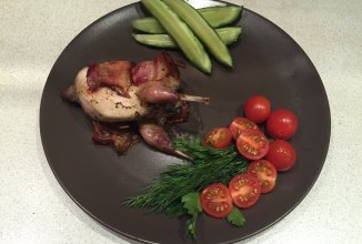 Перепёлки, запечённые в духовке