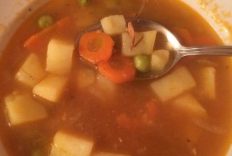 Цена супа - 120 рублей.