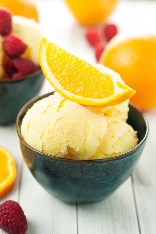 Orange sorbet / Апельсиновый сорбет