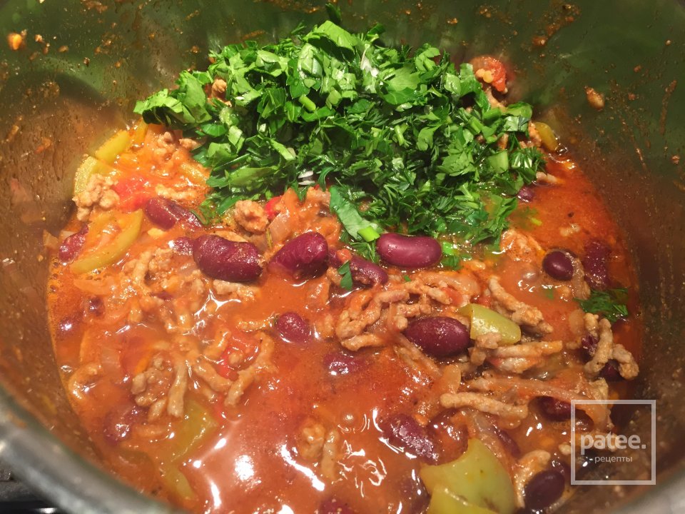 Чили кон карне - Шаг 6