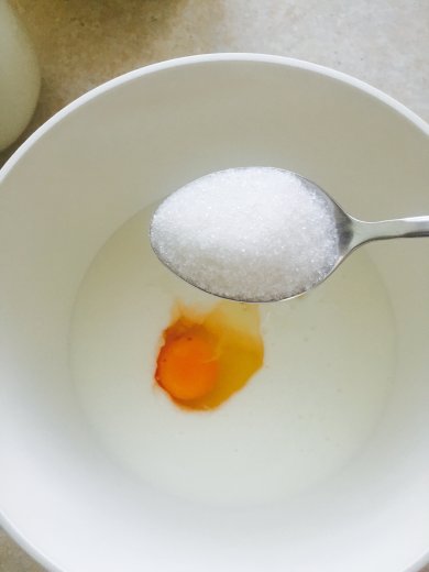 Оладья на кефире - Шаг 3