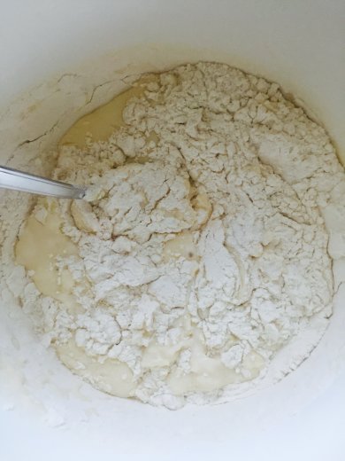 Оладья на кефире - Шаг 5