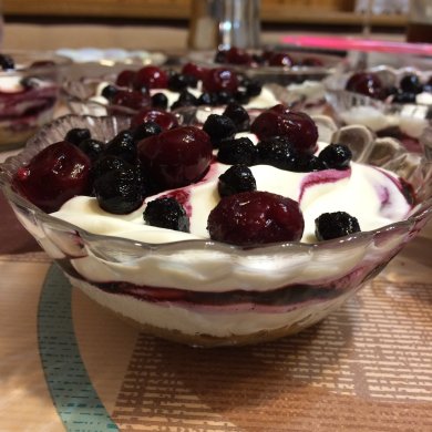 Вишнёво-черничный тирамису - Шаг 15