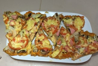 🙈😋Пицца-пирог за 30 мин 😋👌🏻🎉