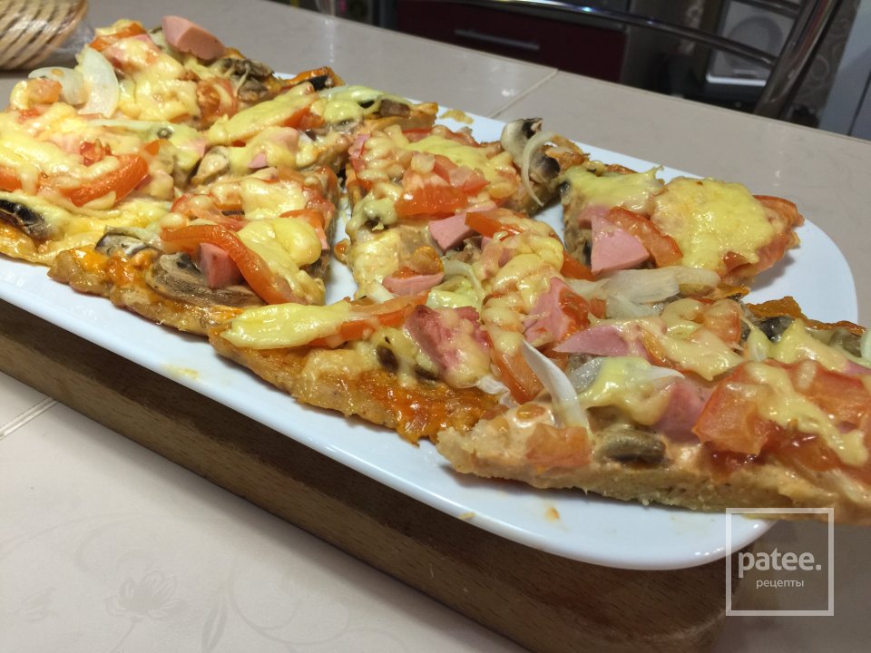 🙈😋Пицца-пирог за 30 мин 😋👌🏻🎉 - Шаг 3