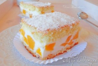 Торт "персик"