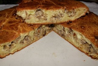 Рыбный пирог на скорую руку