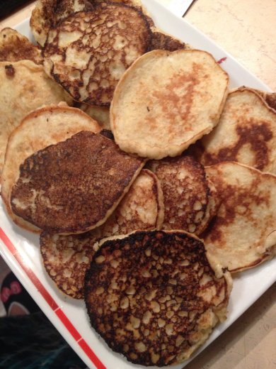 Диетические блины - Шаг 1