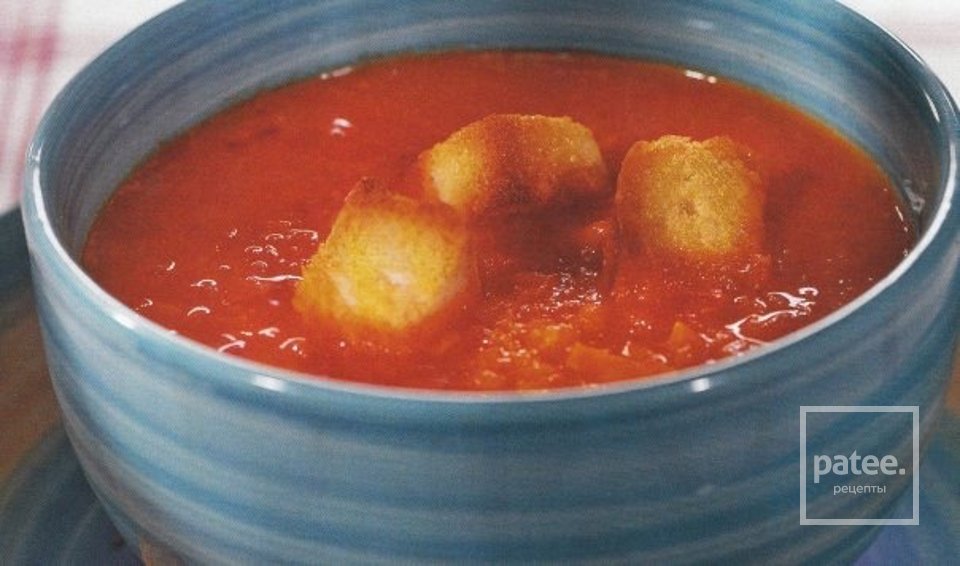 ТОМАТНЫЙ СУП С ПЕРЦАМИ - Шаг 1