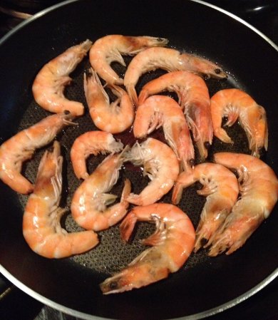 Жаренные креветки - Шаг 2