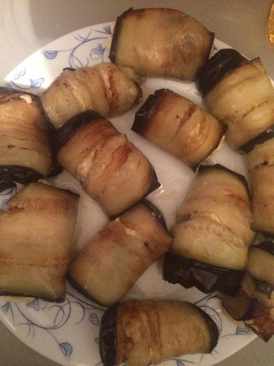 Баклажанные рулетики - Шаг 6