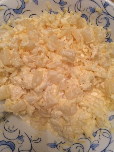 Салат с ананасом - Шаг 4