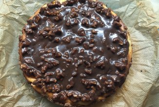 Творожник с грецкими орехами