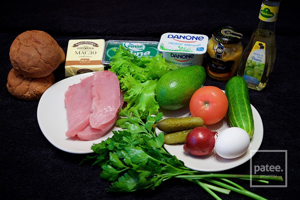 ИНДЮШАЧИЙ БУРГЕР - Шаг 1