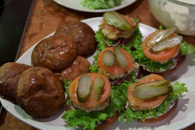 ИНДЮШАЧИЙ БУРГЕР - приготовление