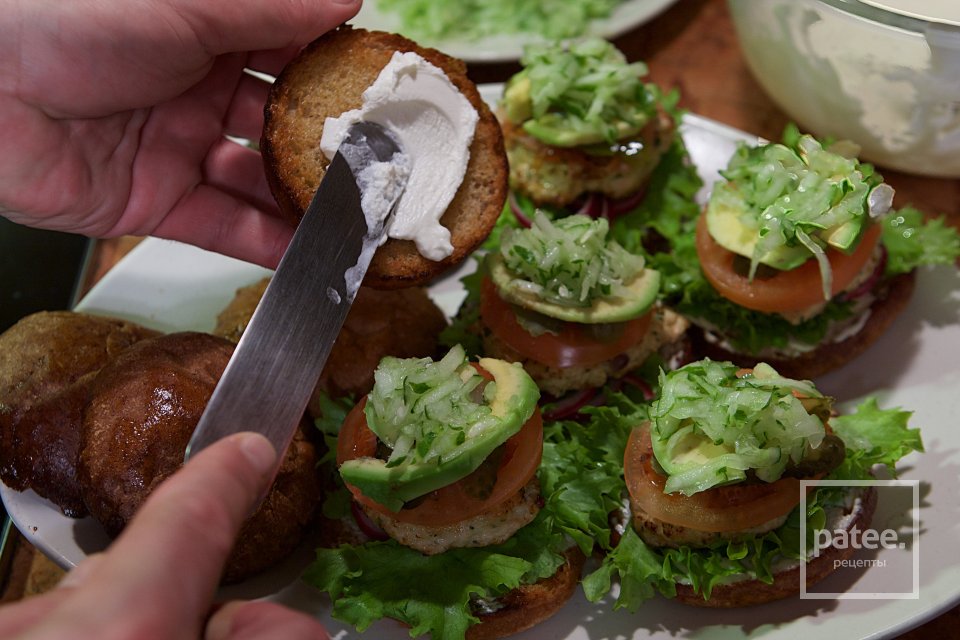 ИНДЮШАЧИЙ БУРГЕР - Шаг 13