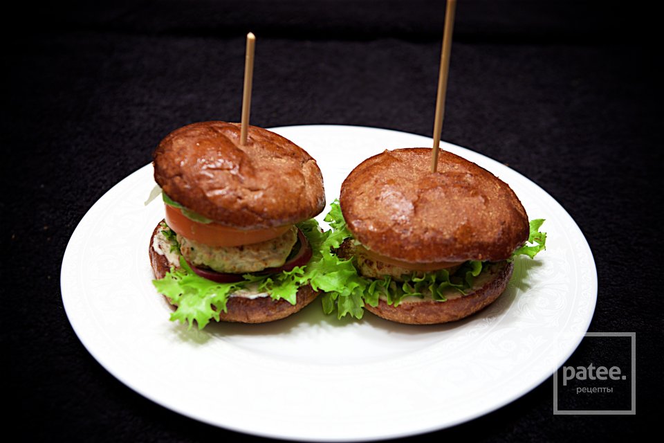 ИНДЮШАЧИЙ БУРГЕР - Шаг 14