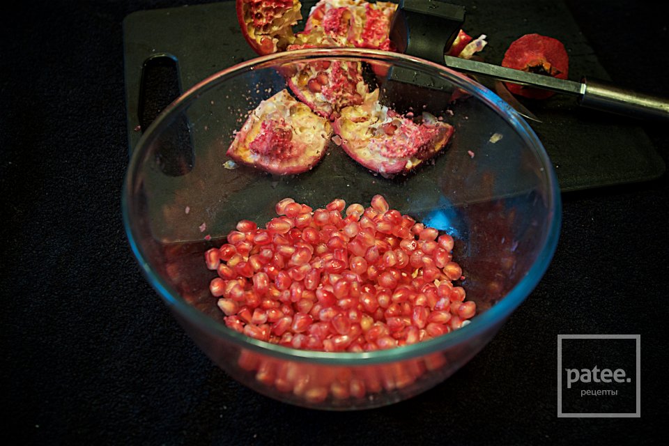 СТЕЙК С ГРАНАТОВО-ЛУКОВЫМ СОУСОМ И ТОПИНАМБУРОМ - Шаг 3